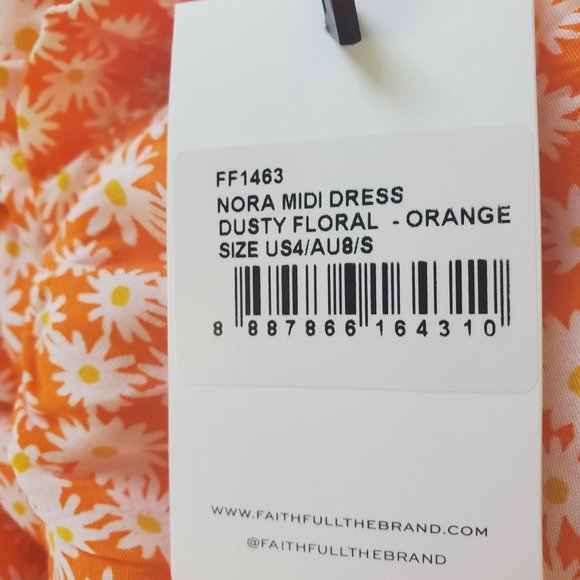 Faithfull the Brand NWT midi dress - Picture 7 of 7